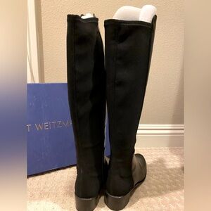 Stuart Weitzman 5050 Halfback Napa leather boots
